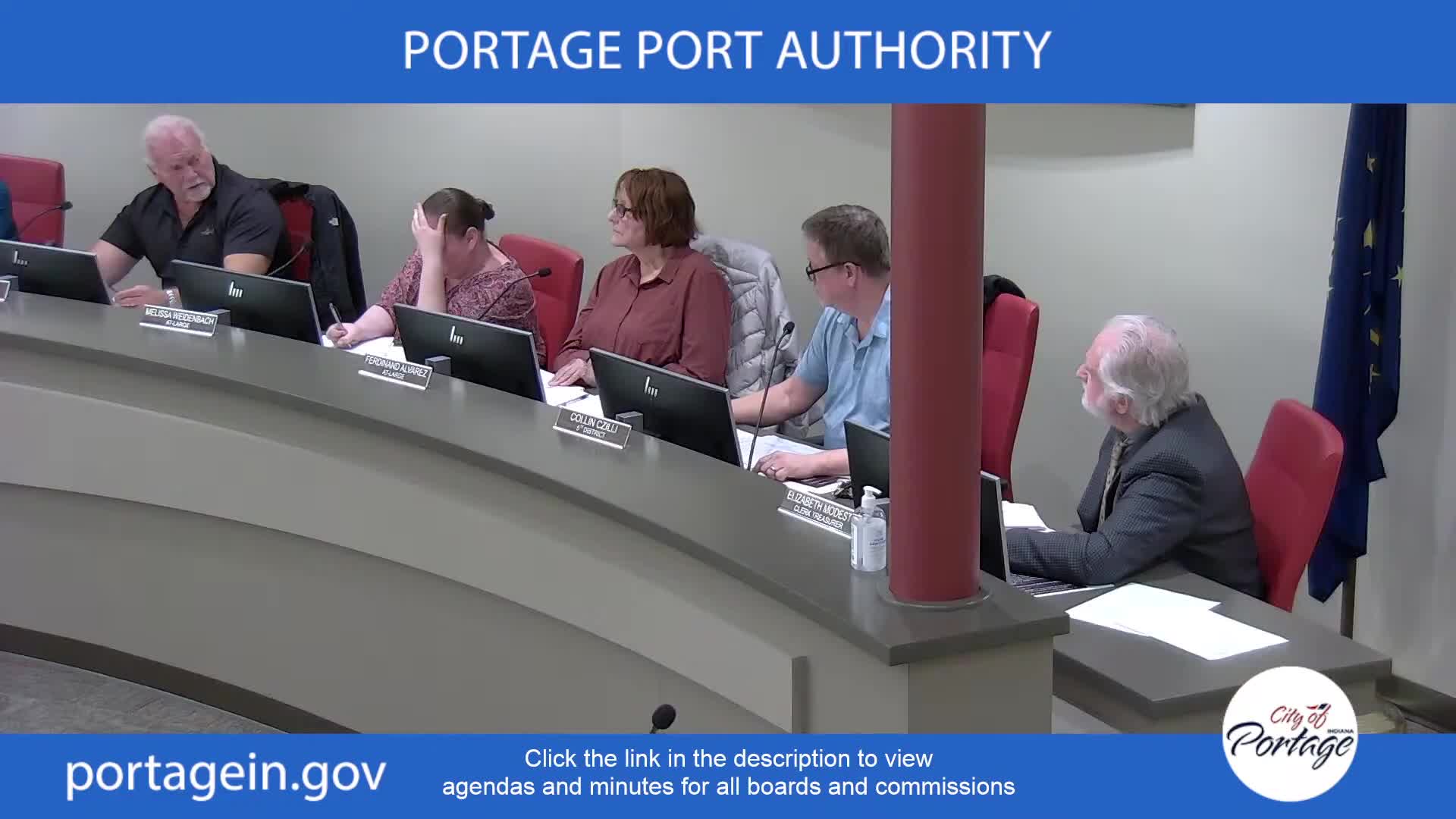 Port Authority Discusses Sinking Boat Removal and Fishing Pier Safety Issues
