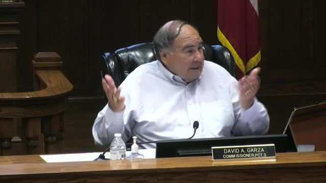 Cameron County Court Discusses Employee Compensation and Five-Year Budget Plan