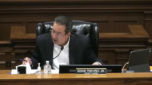 Cameron County Commissioners Approve Early Voting Locations for November 2025 Election