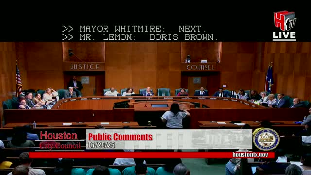 Community Advocates Urge Houston Council to Increase Housing Funds to $100 Million