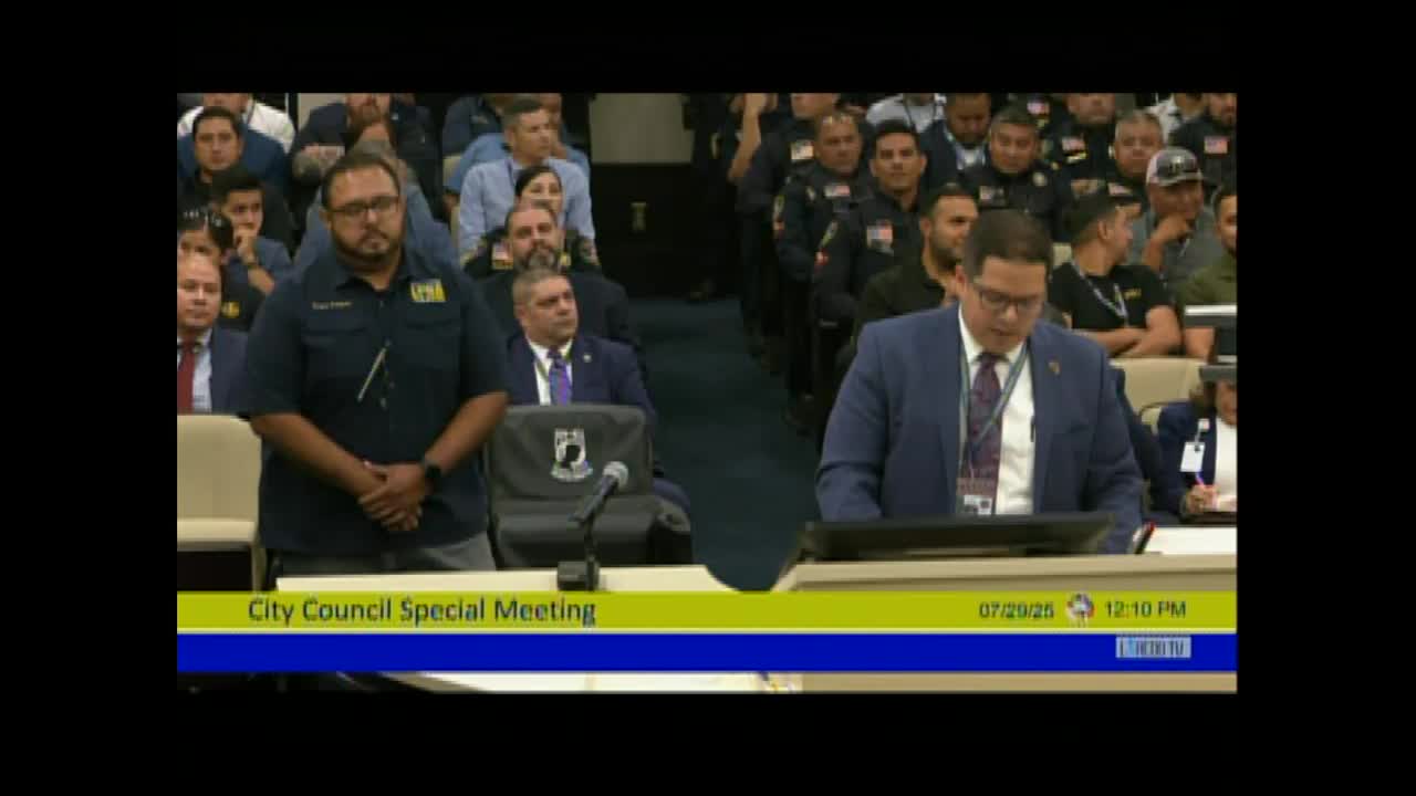 Laredo Police Officers Association advocates for competitive retention plan amid staffing crisis