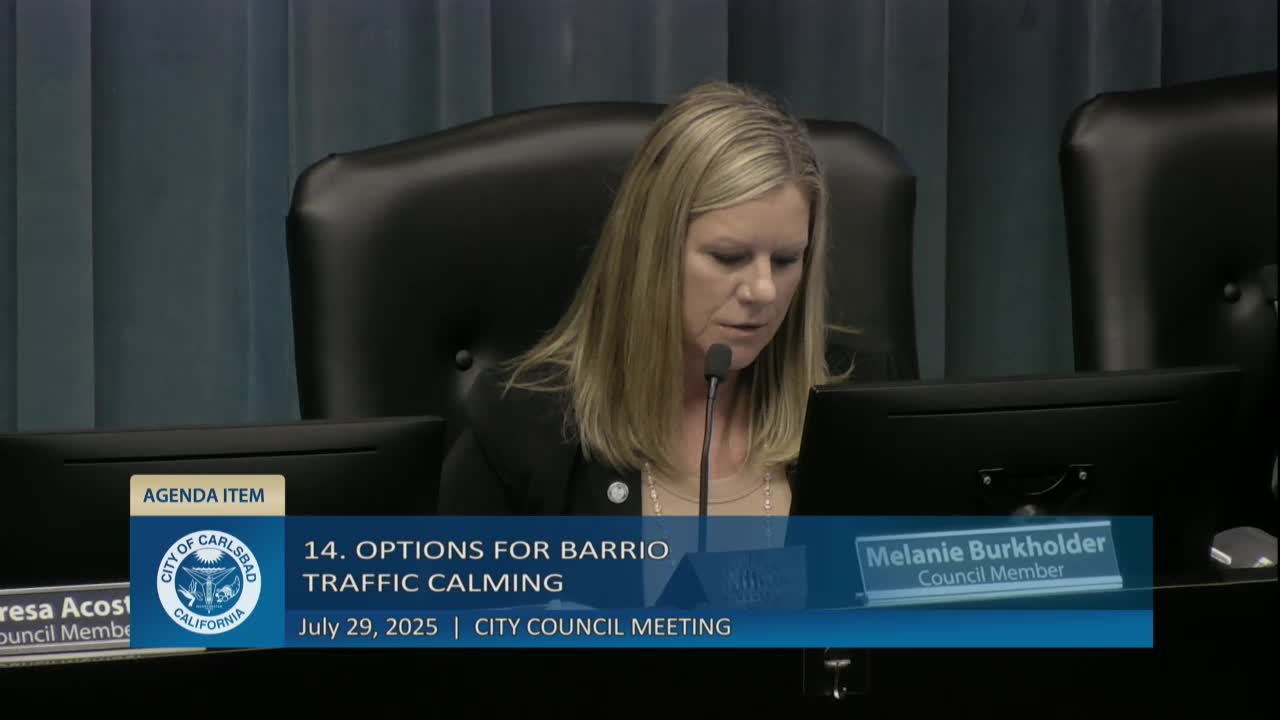 City Council Considers Approval of $2.5 Million for Traffic Circles Project