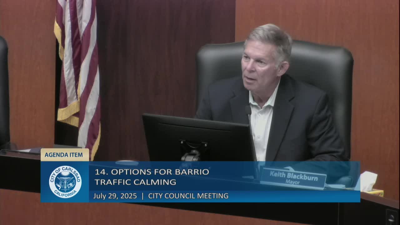City Council Evaluates Funding for Traffic Circle and Lighting Improvements
