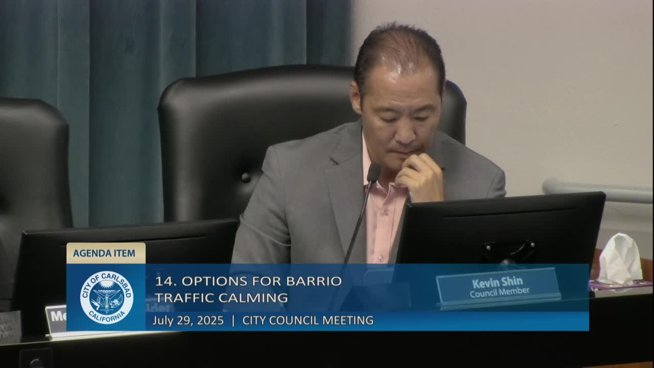 Carlsbad Council Approves Traffic Circle at Pine and Harding for Safety Improvements