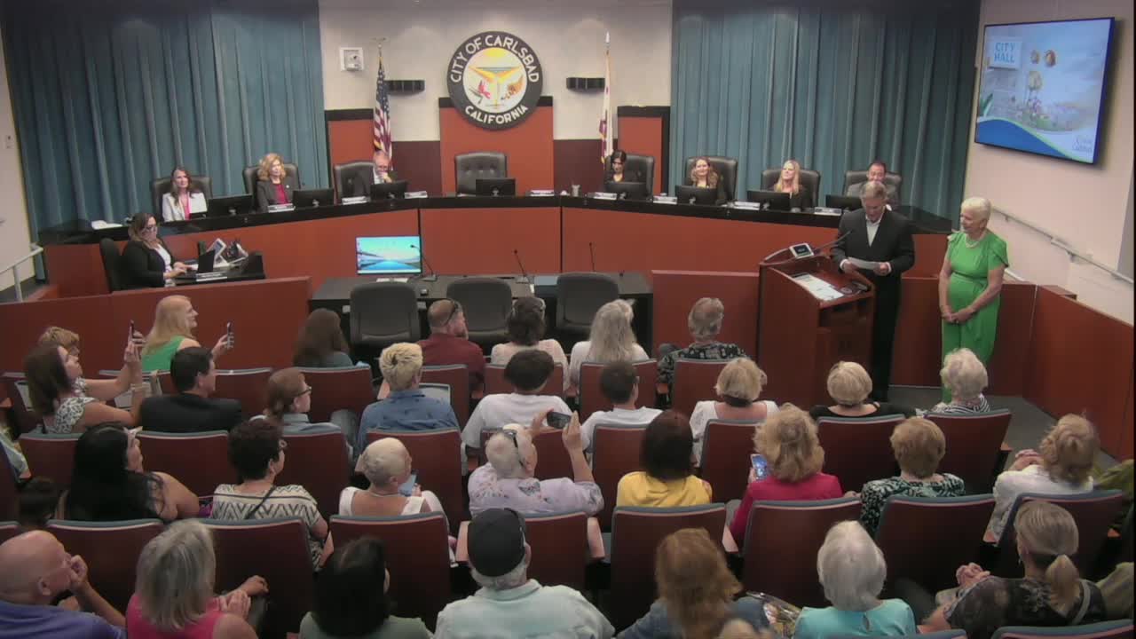 Maureen Simons Honored as Carlsbad's Citizen of the Year for Community Service