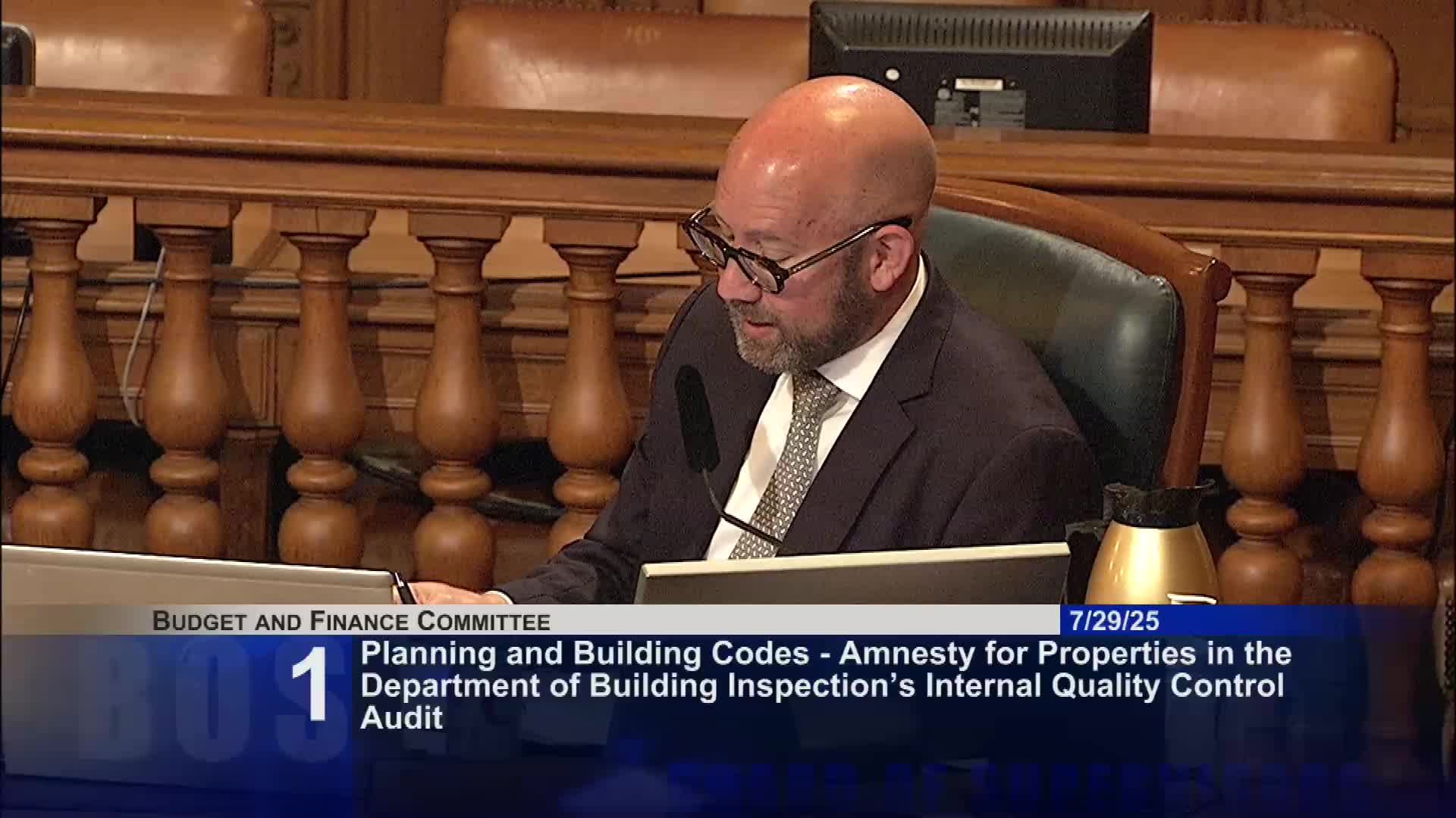 DBI Completes Audit of 5445 Properties Following Santos and Curran Corruption Case