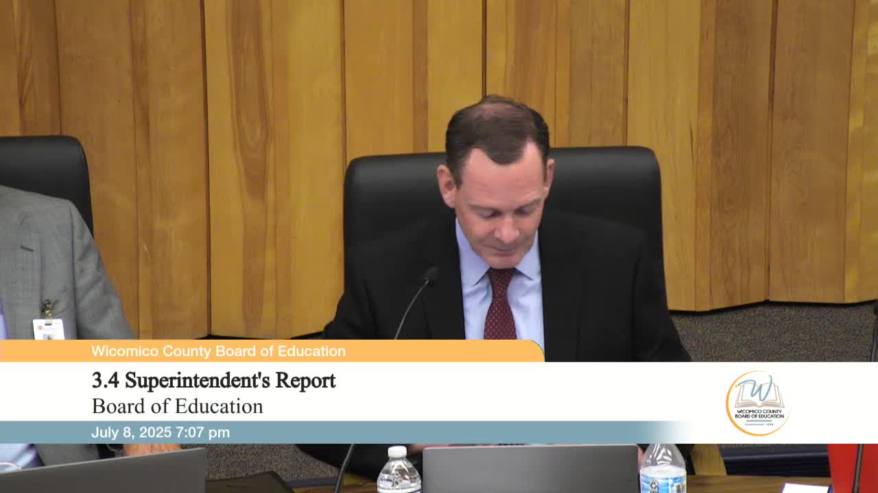 Wicomico superintendent reports $20.3 million in scholarships; summer programs serve hundreds of students