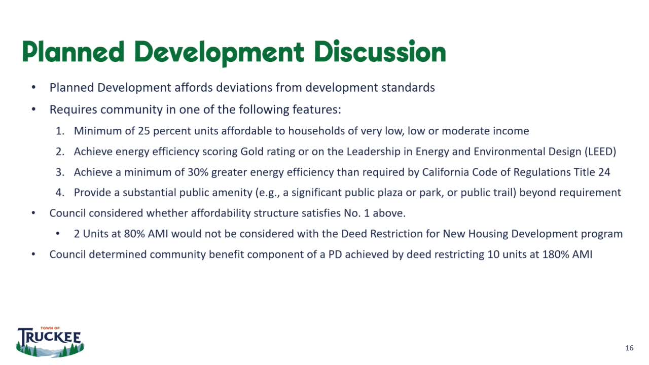 Truckee Council Approves Affordable Housing Development with 25% Low-Income Units