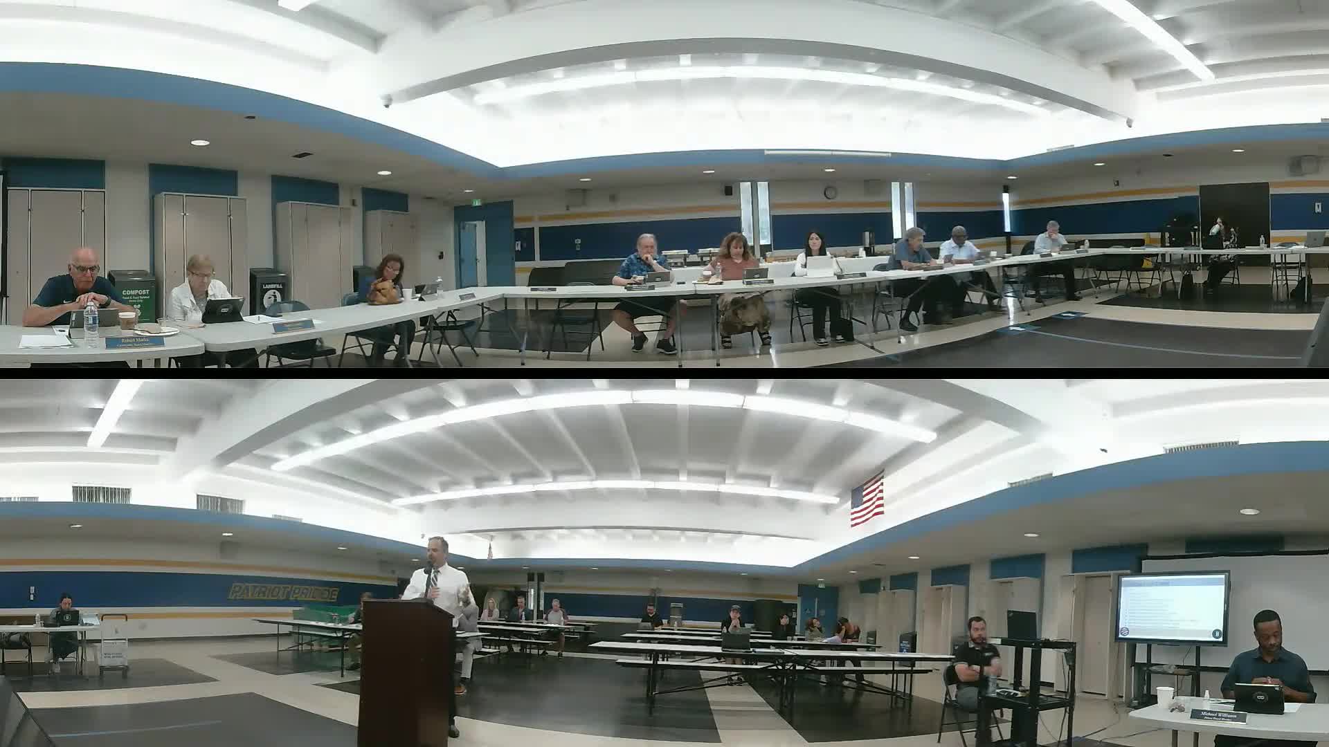 Principal Announces Professional Development and New Math Curriculum Success in LAUSD