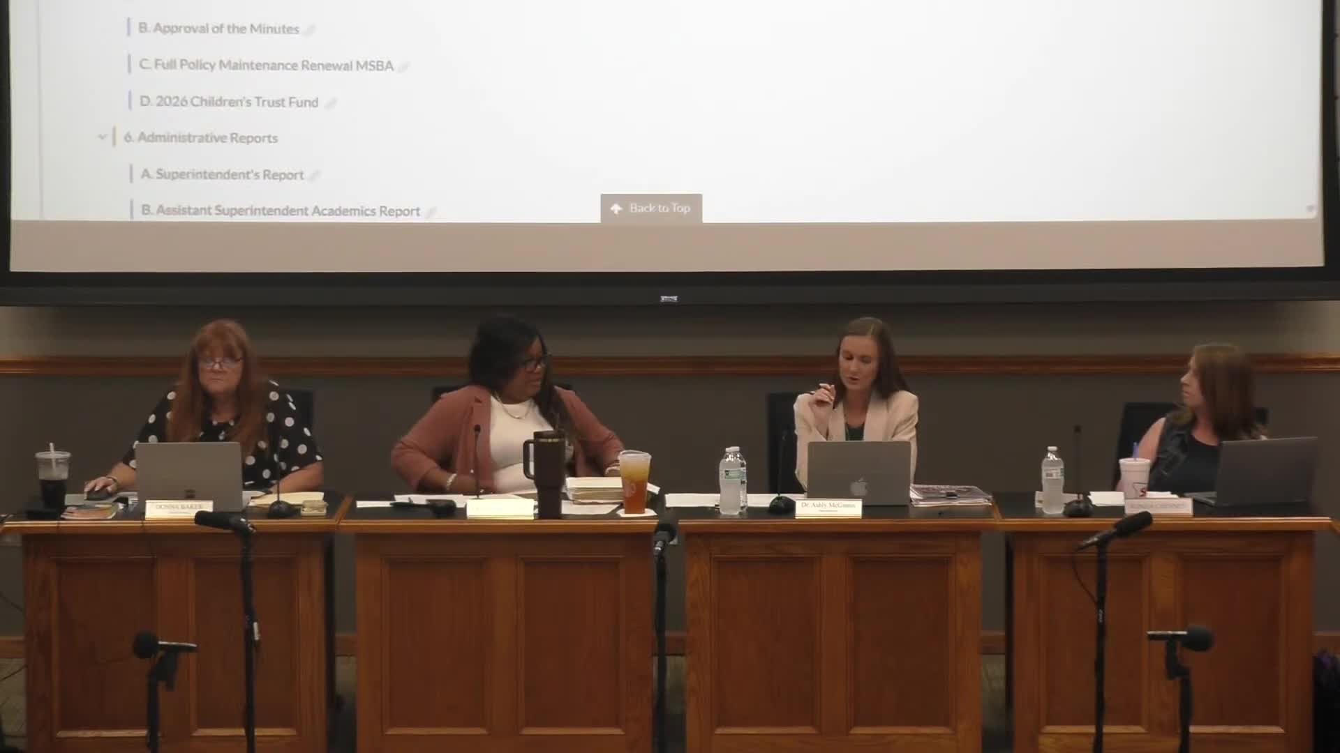 Board hears CSIP plan focusing on proficiency, staff recruitment and finance; principals to return with school-level plans