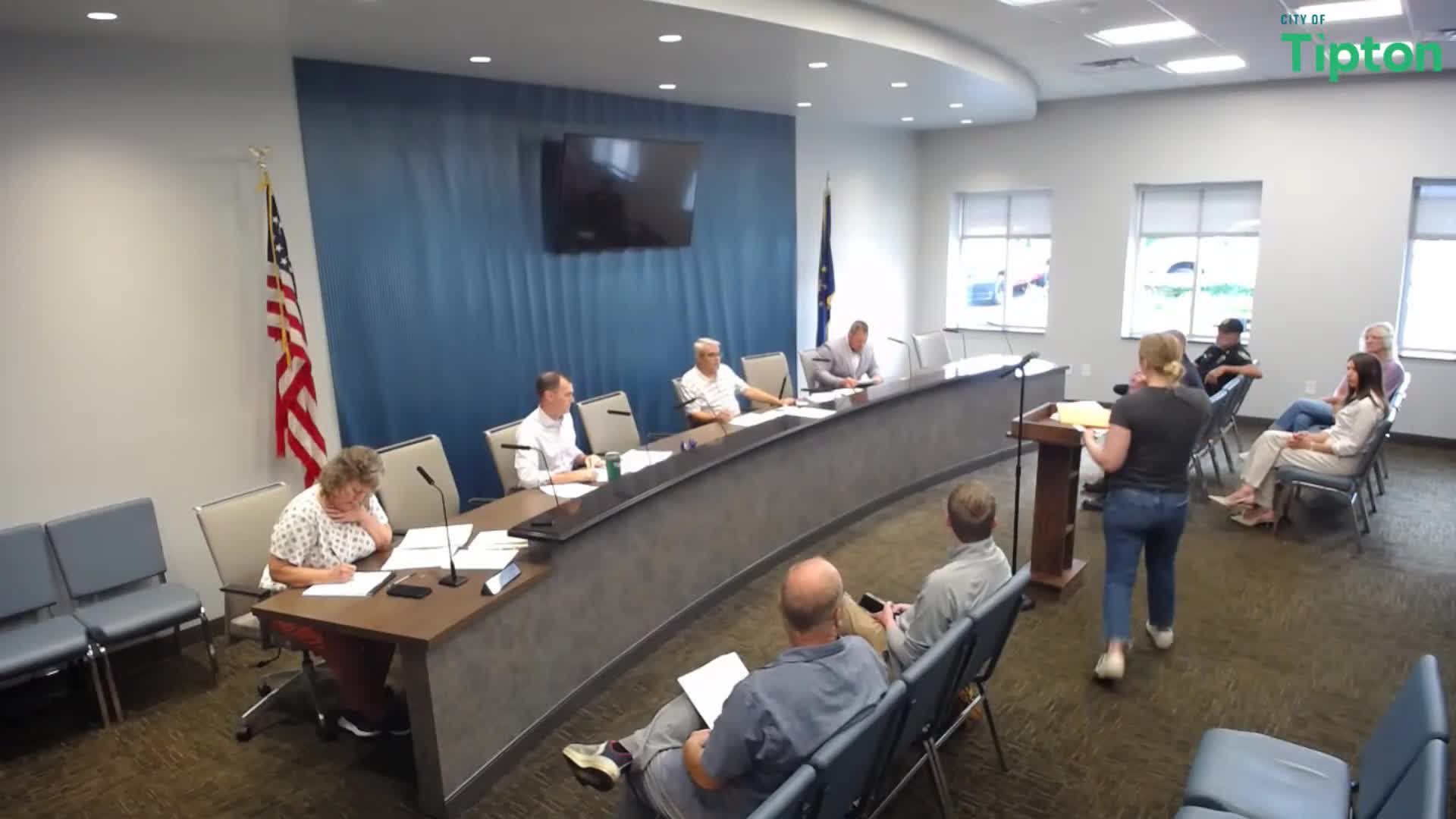 Board of Works selects BW as preferred developer for Tipton baseball complex; approves schematic contract with ERI