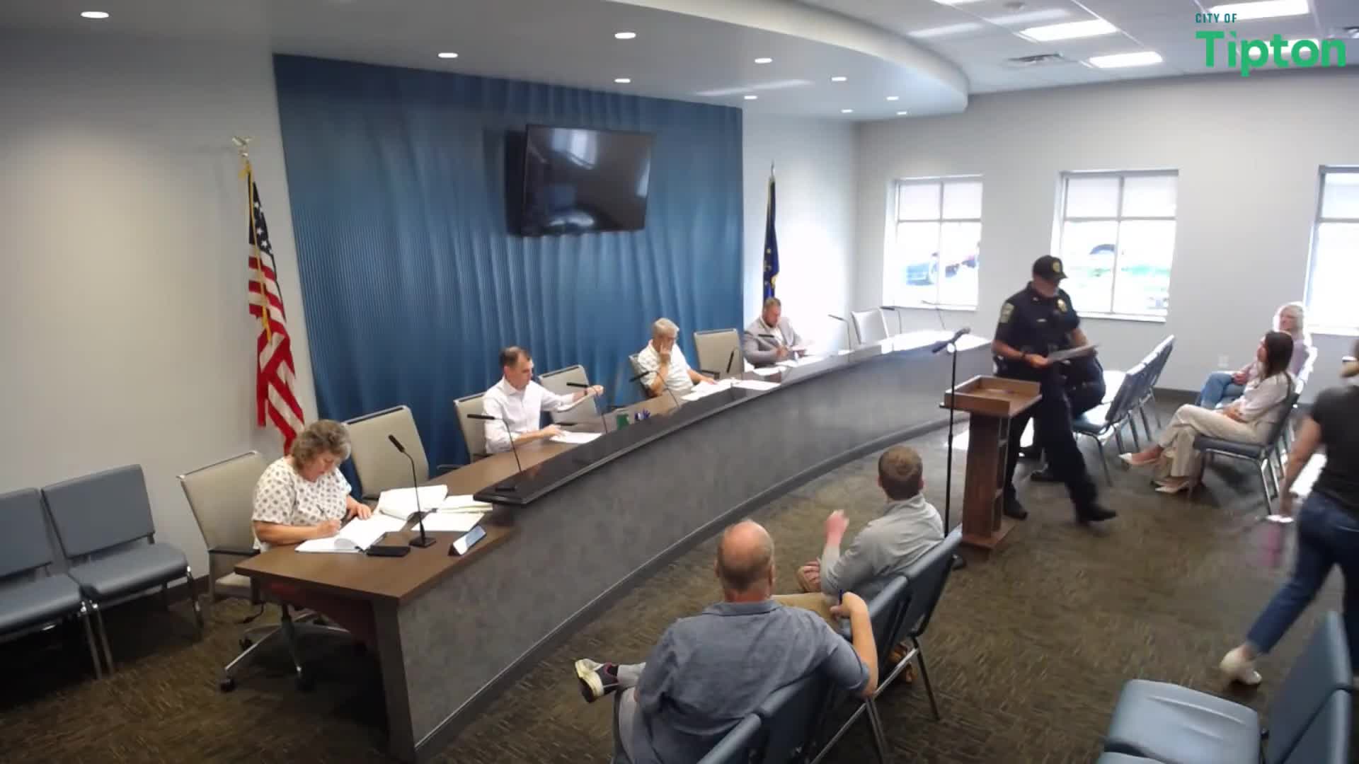 Police chief reports new reporting system, large drug seizure and staffing changes; SRO vehicle buyout noted