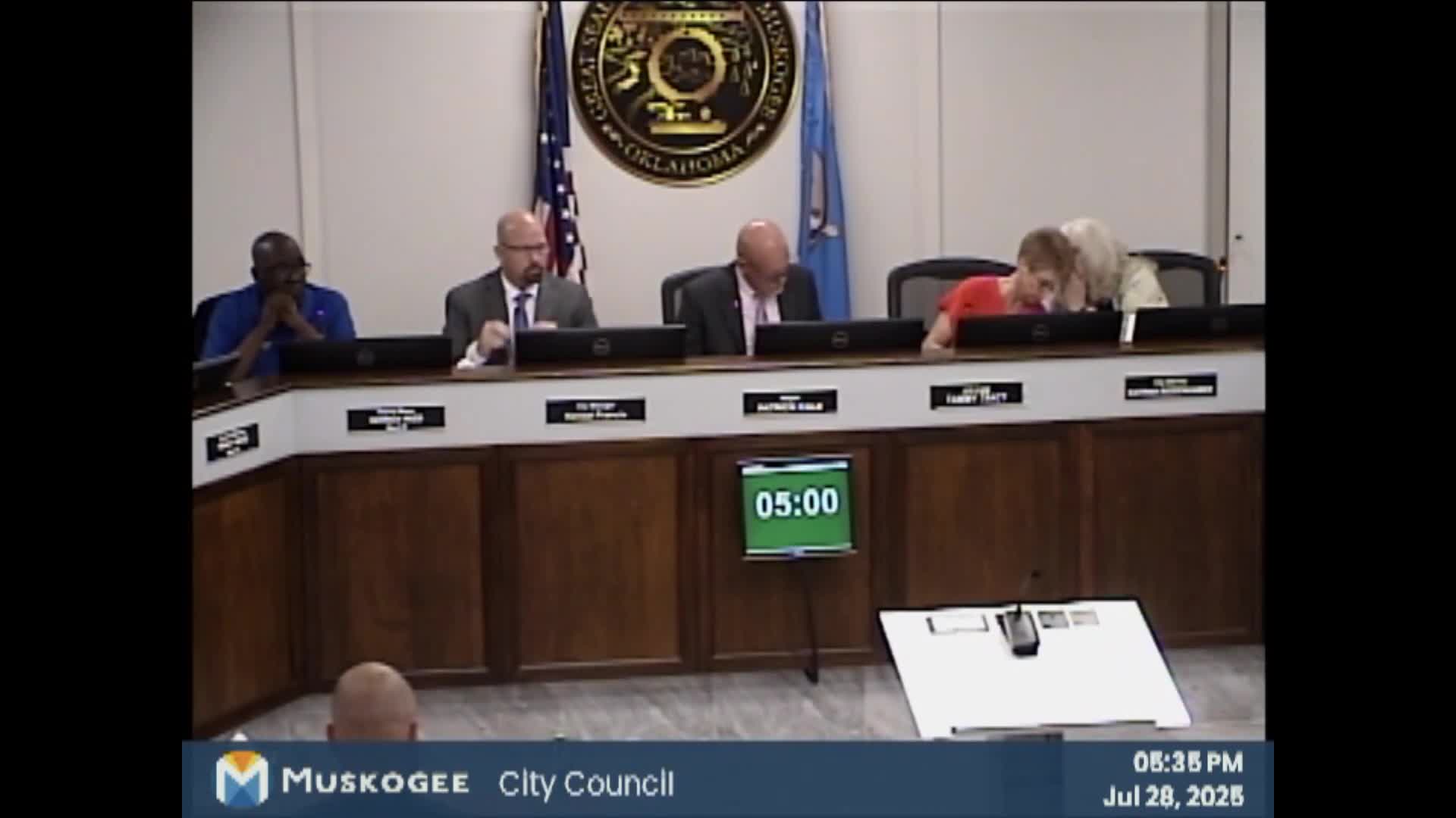 Muskogee annexes remaining parcels of John T. Griffin Industrial Park; council rejects immediate franchise-fee negotiation