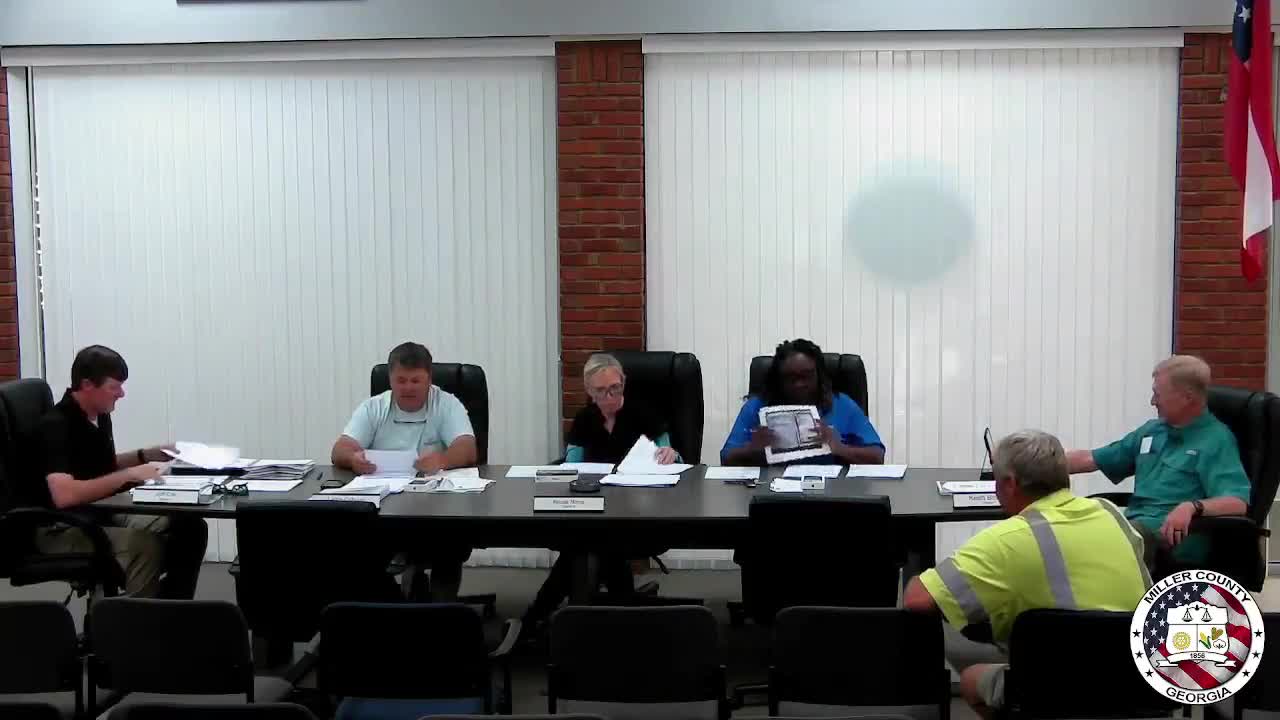 County accepts Oxford bid for Bridal widening and resurfacing; small amount under budget to add pavement markers