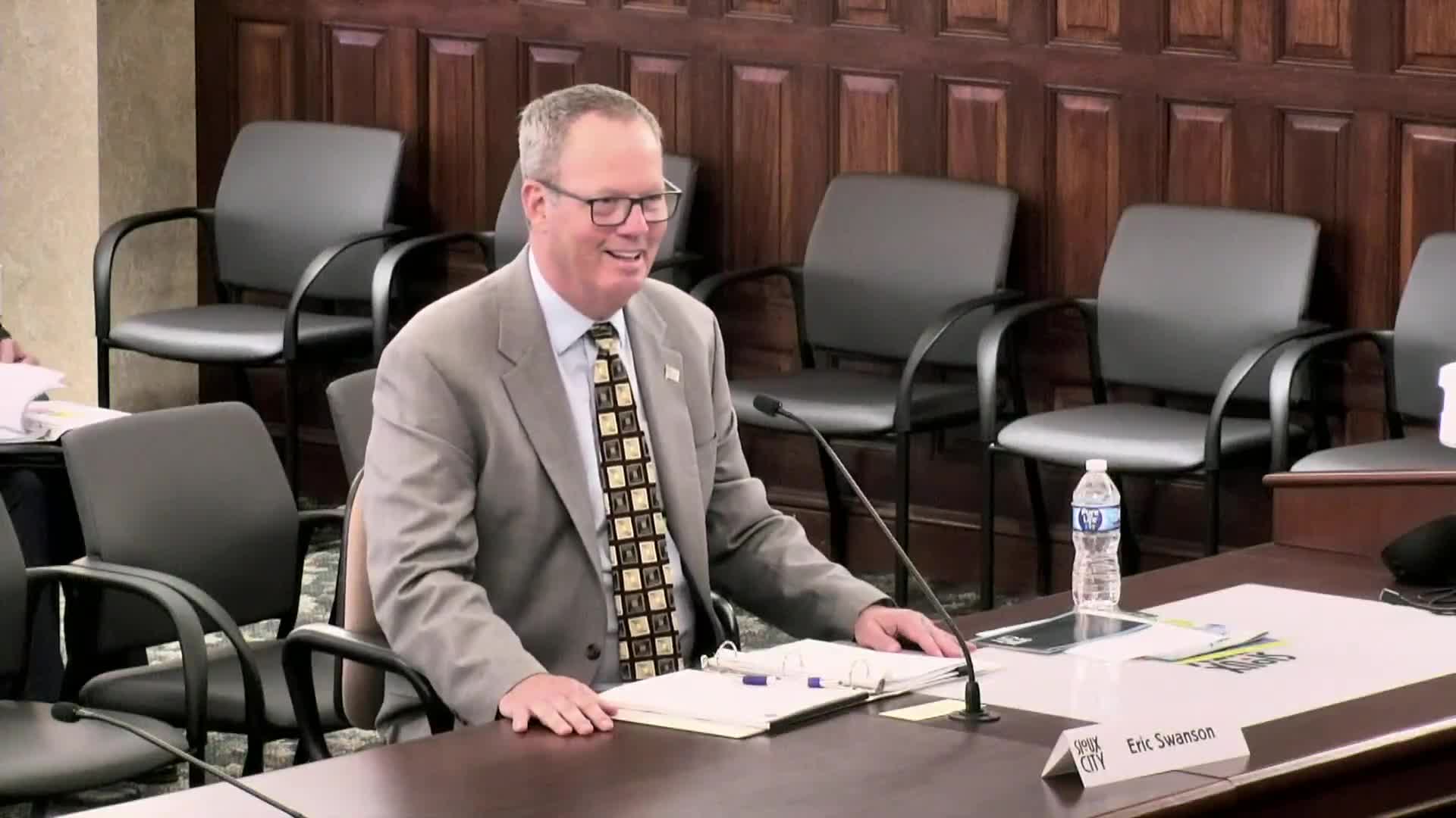 Sioux City Council interviews Eric Swanson, finalist for city manager