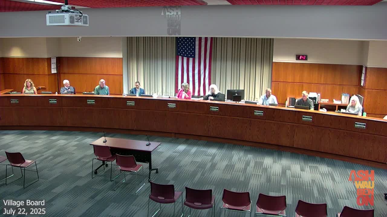 Ashwaubenon Village Board Approves Fee Increase and Parking Ordinance Changes