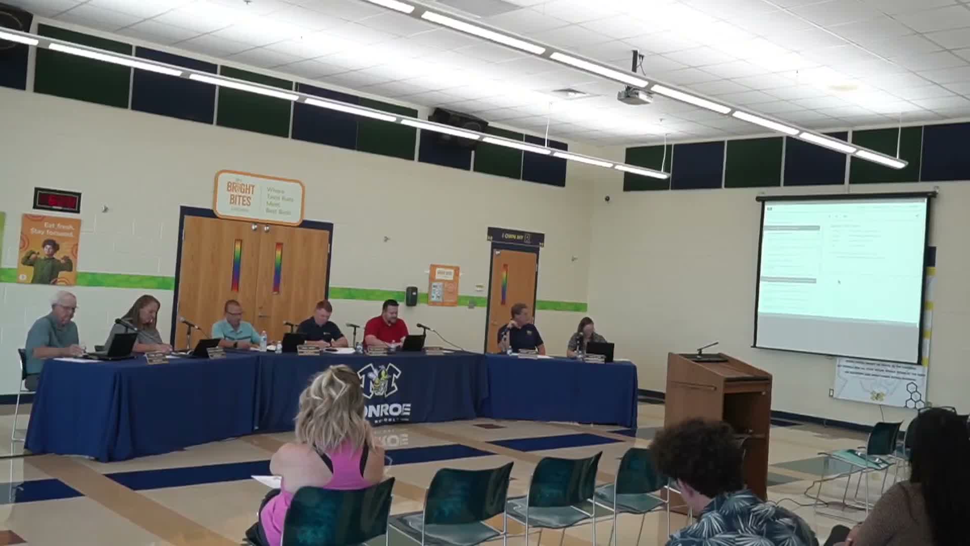 Treasurer reports operating surplus and recommends five-year depository agreement renewal