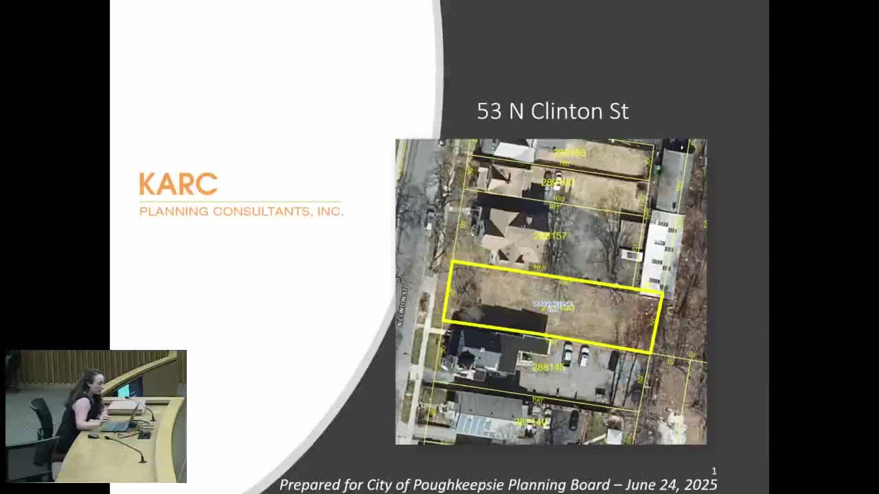 Board issues negative declarations for two proposed four-family buildings on North Clinton and Cannon streets