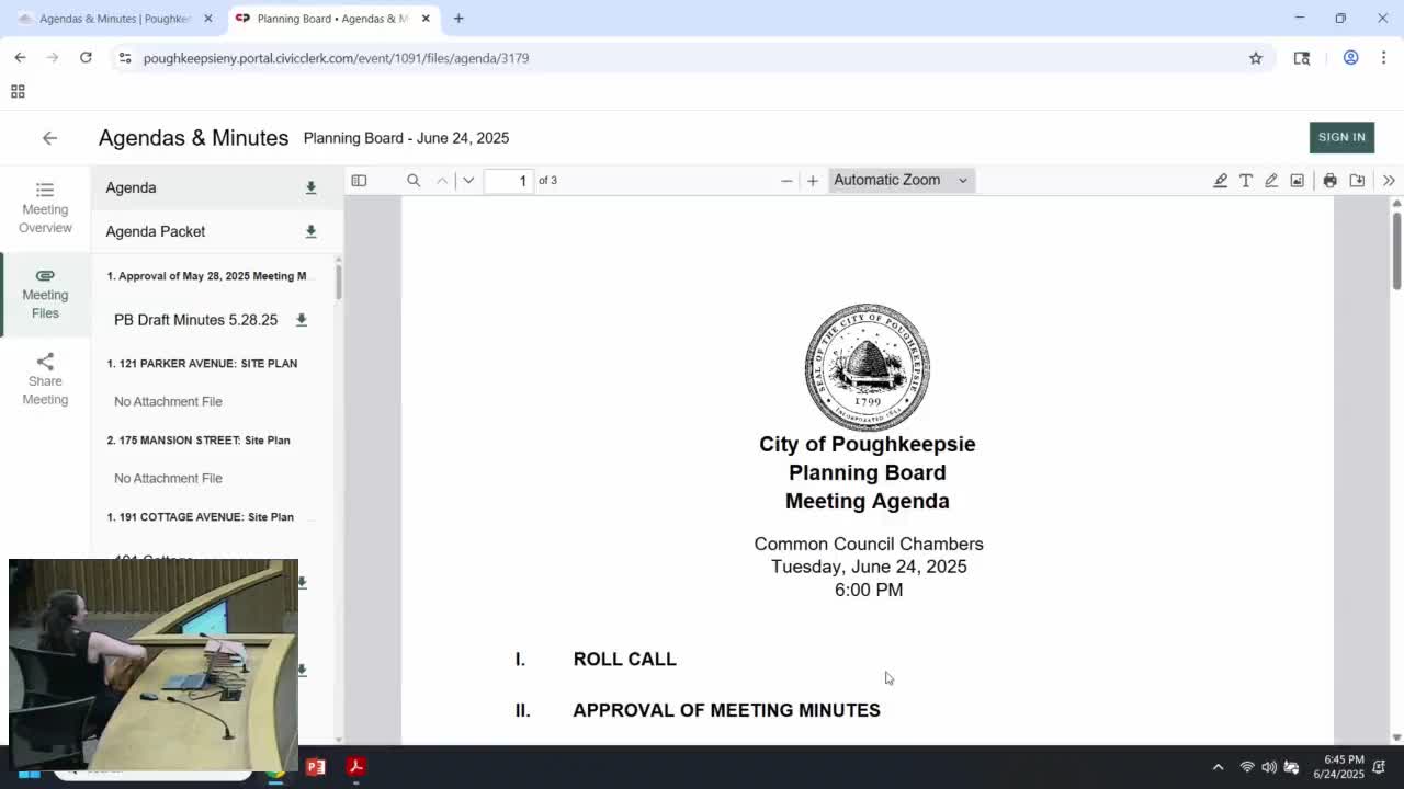 Planning Board opens and closes hearing on six-unit Parker Avenue proposal; engineering comments outstanding