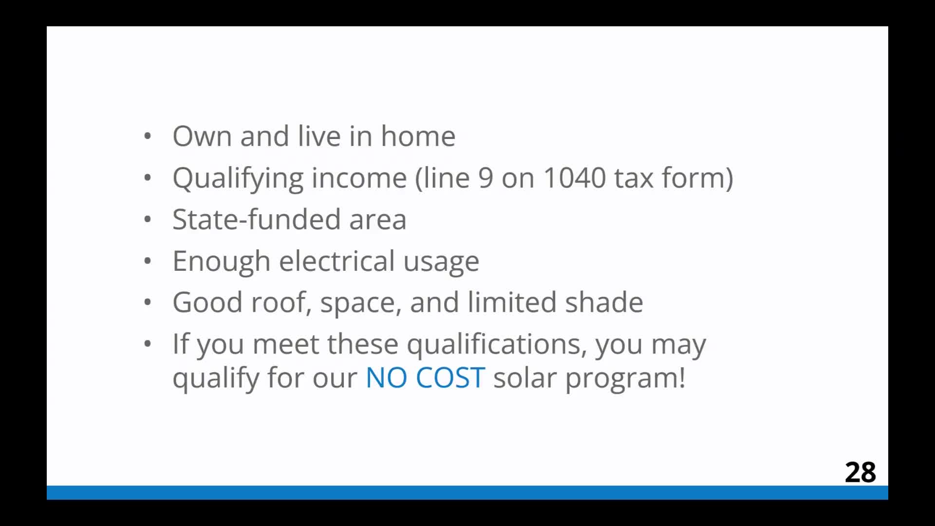 City of Richmond explores funding for no-cost solar program eligibility requirements