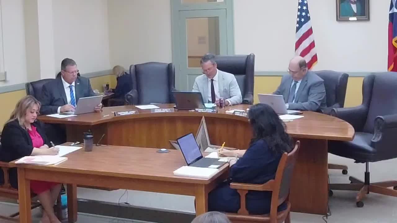 County receives update on GLO CDBG-funded bridge and water projects; environmental review underway