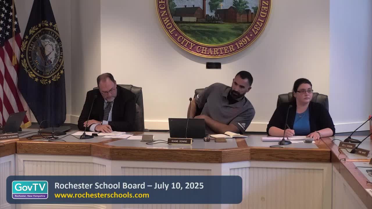 Board advances policy first readings, approves special-education job description and names new vice chair