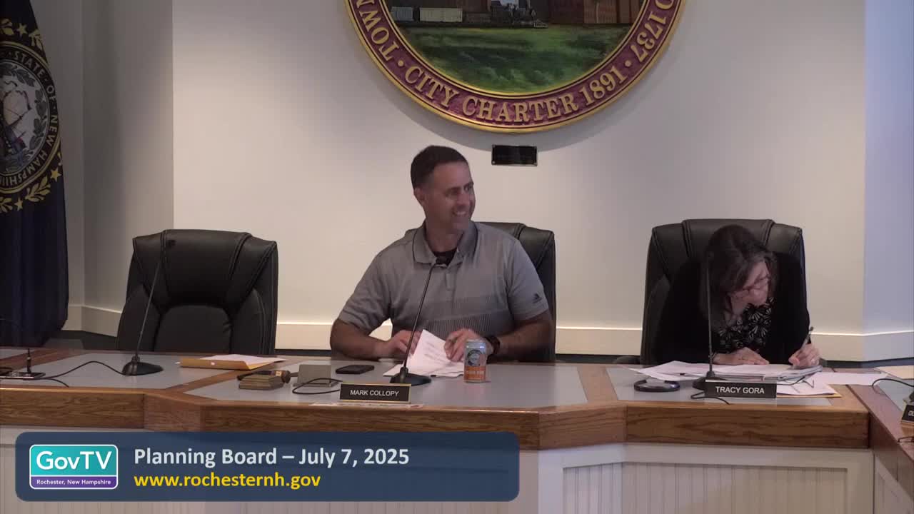 Planning board approves two waivers for 2‑lot division at 647 Portland Street