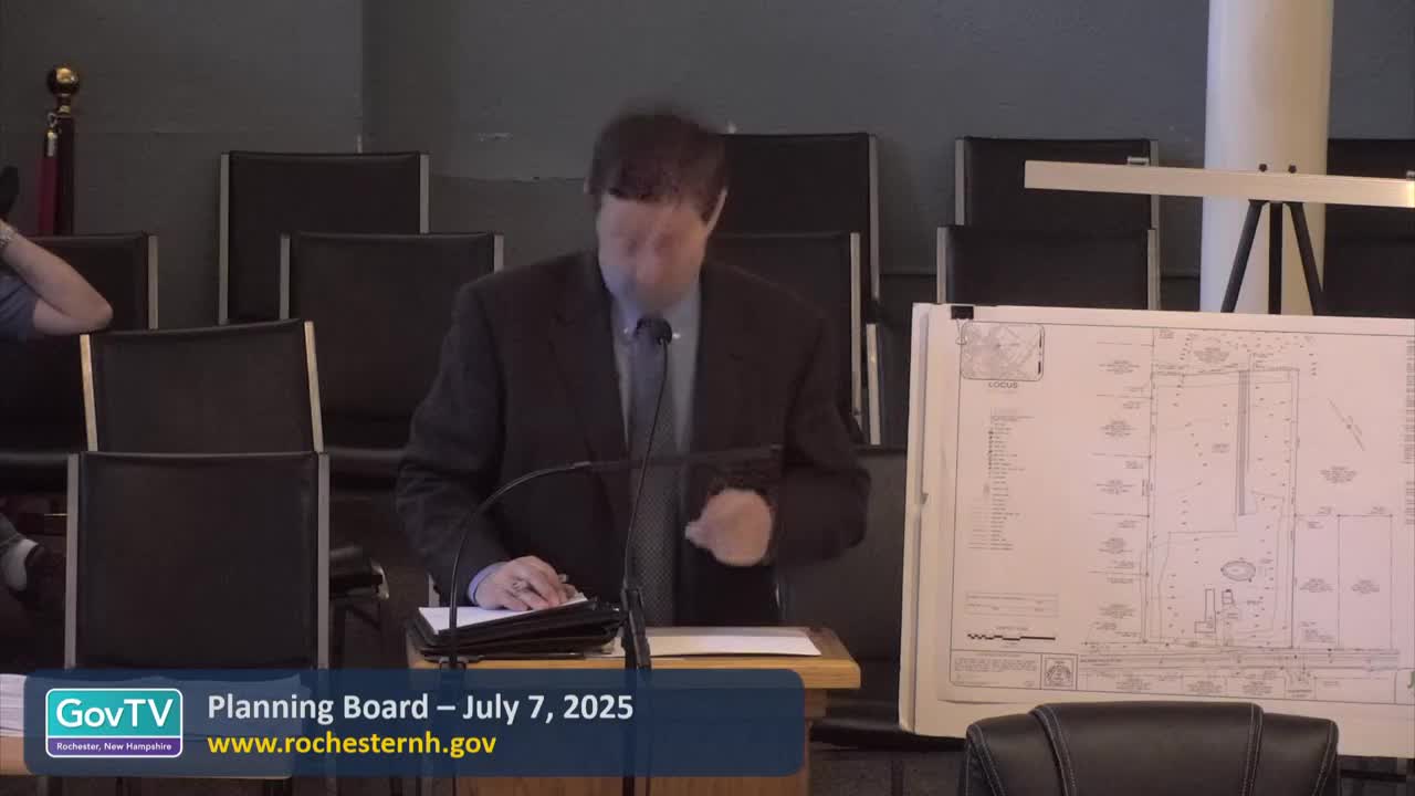 Developer proposes bioswale system for 8‑lot Salmon Falls subdivision; board and neighbors raise drainage concerns