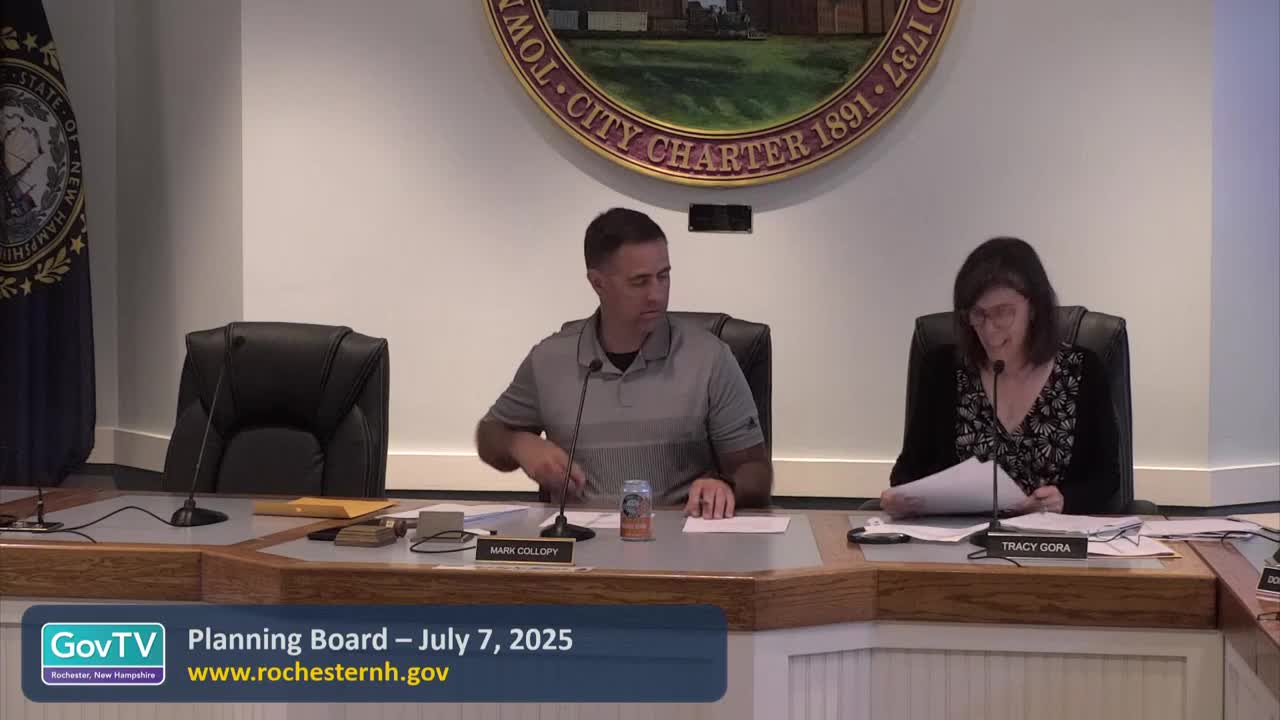 Planning board reviews bylaws edits and confirms new full member
