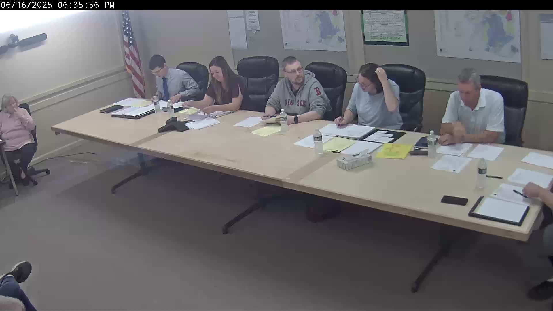 Selectmen review vendor‑agnostic phone system analysis; no decision on emergency lines