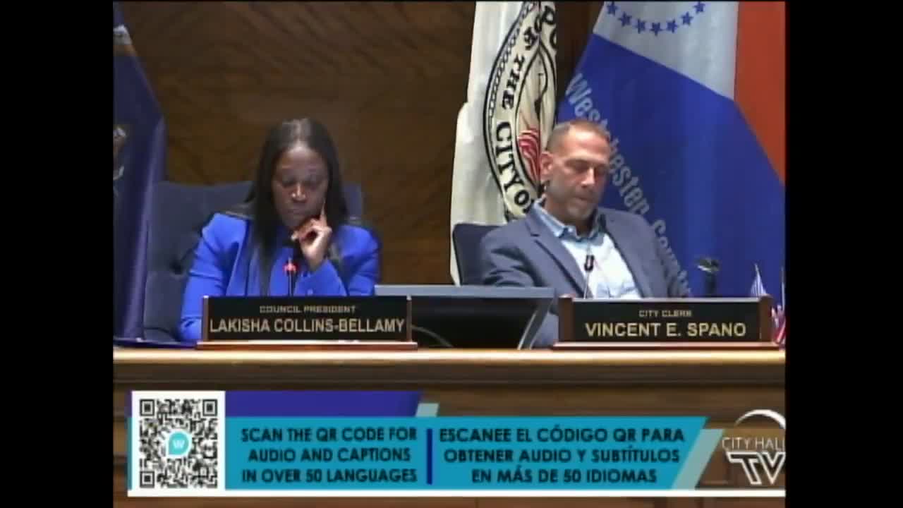 Yonkers council hears Adrian Jambalai in advice-and-consent hearing for Zoning Board of Appeals slot