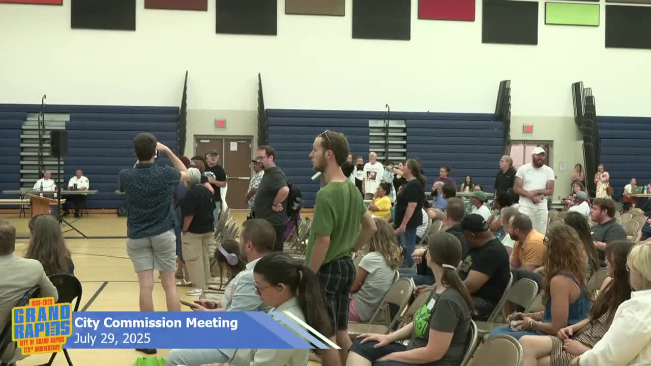 Meeting Disrupted as Chairman Calls for Security to Remove Attendees