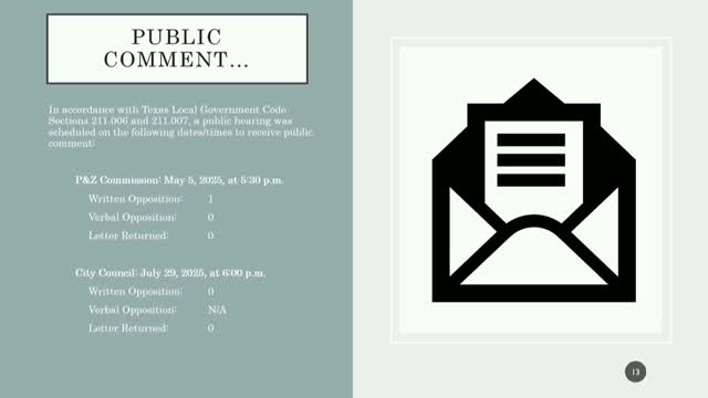 Port Arthur City Council Holds Public Hearing on Zoning Text Amendments