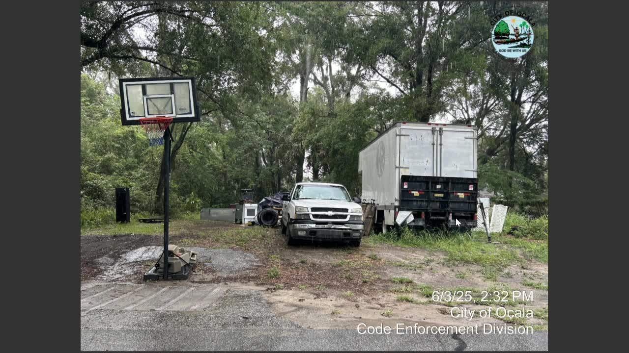 Ocala City Council Orders Compliance Actions for Property Violations at 2045 Northwest First Street
