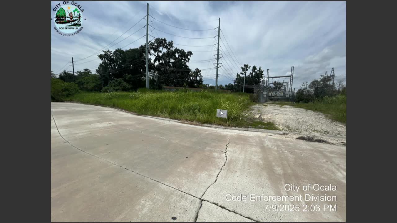 Ocala Property Owner Faces Violations for Trash and Overgrowth at Southeast 30 Second Street