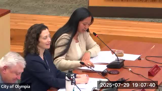 Olympia City Council Revises Comprehensive Public Safety Chapter Ahead of 2025 Adoption