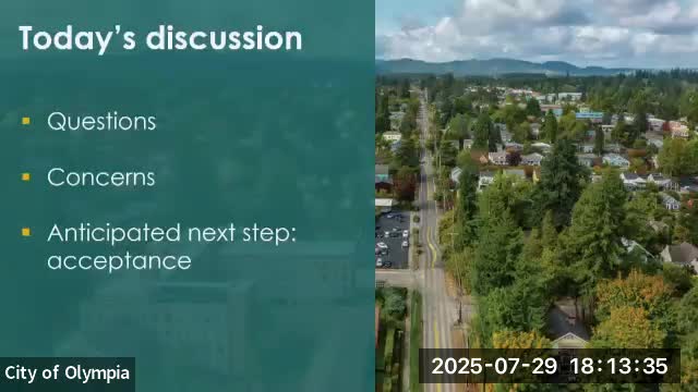 City Council Prepares for Plan Adoption Before Year-End Review