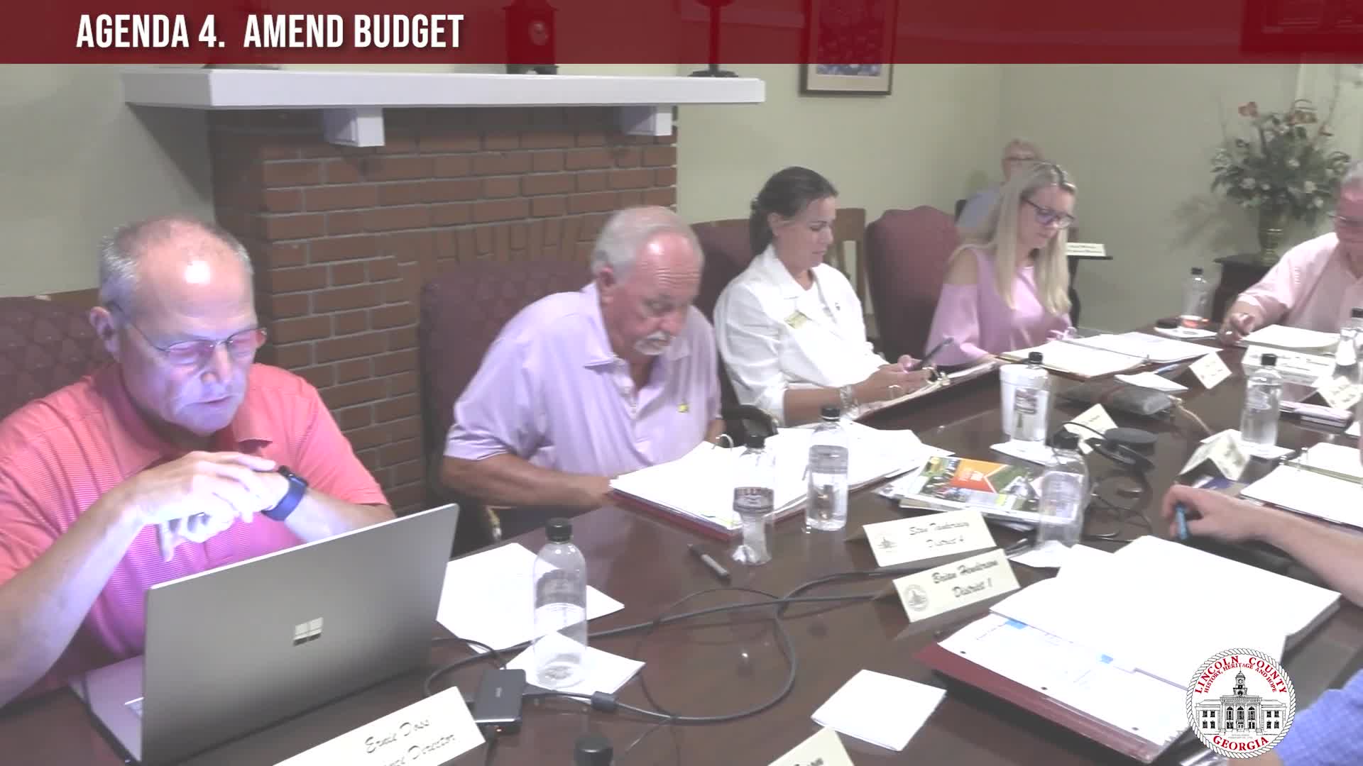 Commissioners Approve $9.4M Budget Amendment Following Financial Report