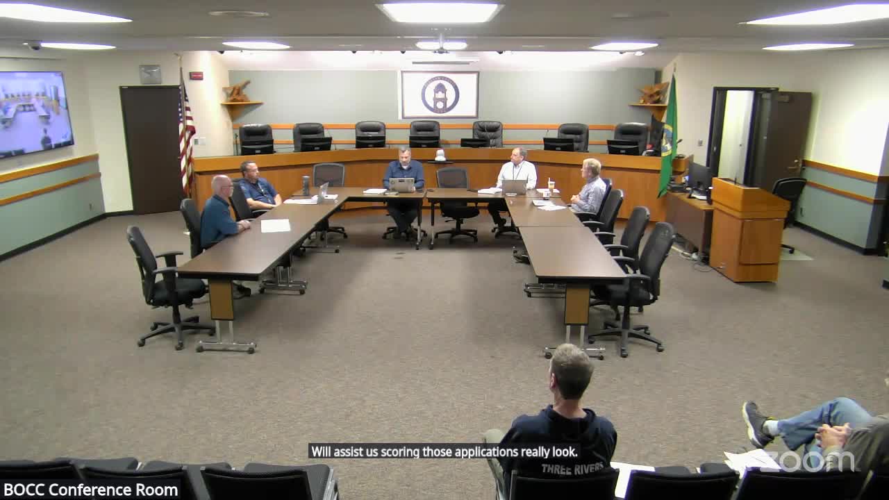 County subcommittee recommends Title 3 Secure Rural Schools awards to fire districts, sheriff search-and-rescue