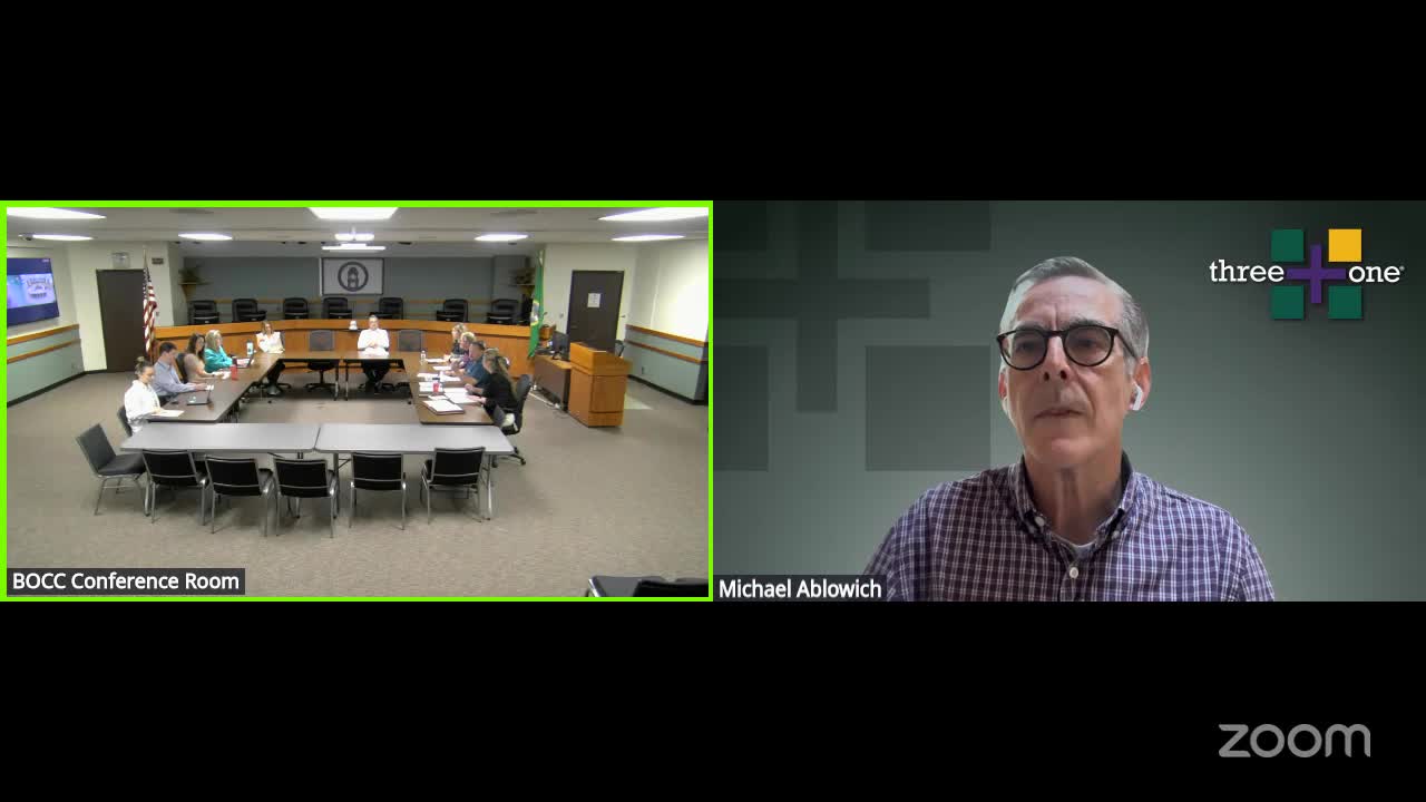 County finance committee restarts draft EFT policy, aims to adopt by year-end