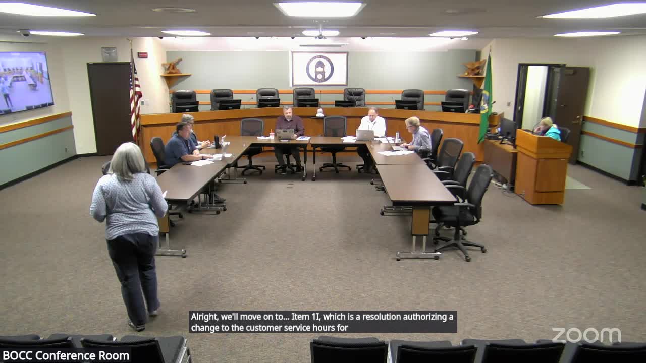 Assessor asks for extension to address senior‑exemption backlog; commissioners request 60‑day progress reporting