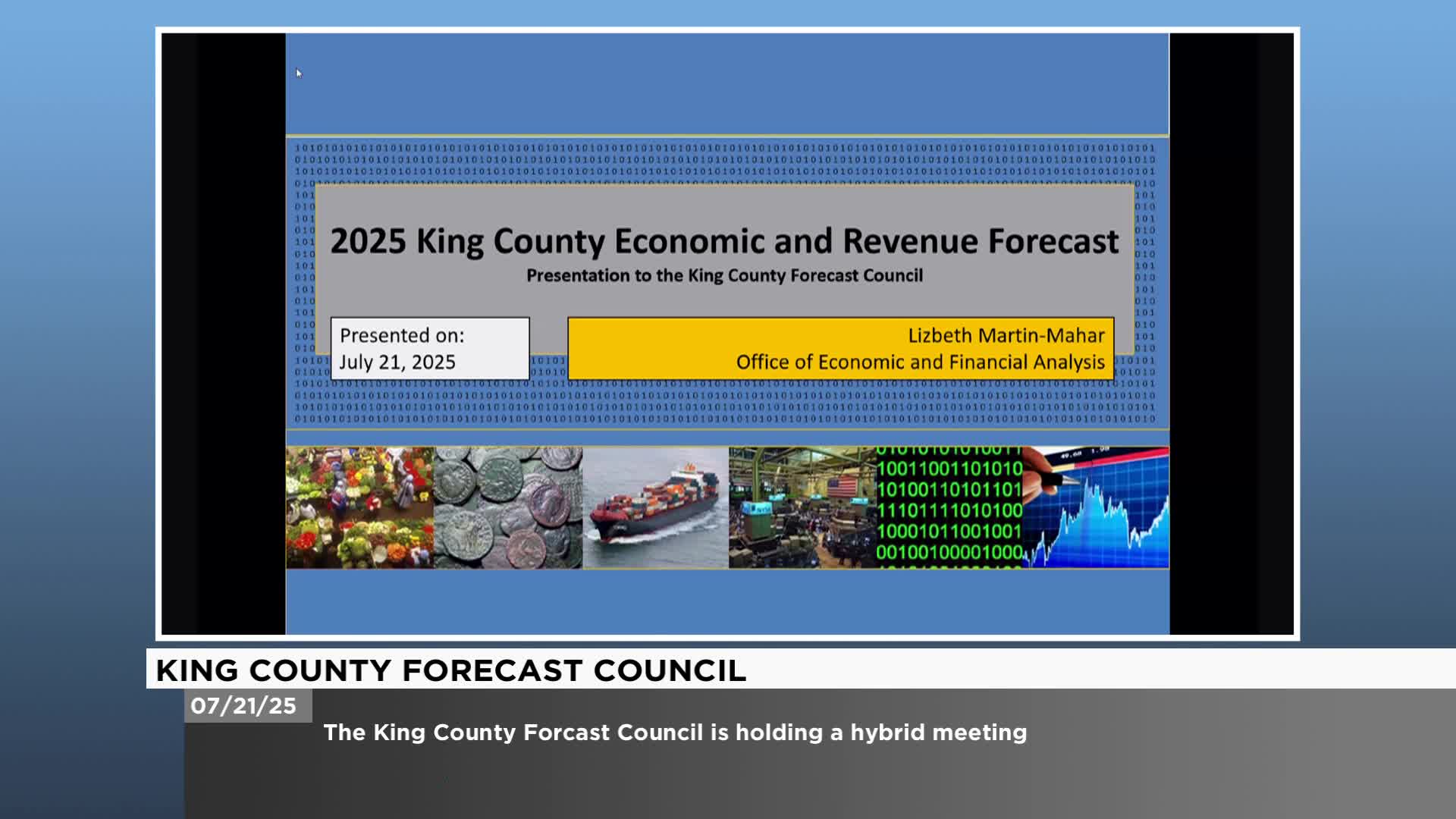 King County budget panel adopts July revenue forecast, cites new state sales-tax expansion