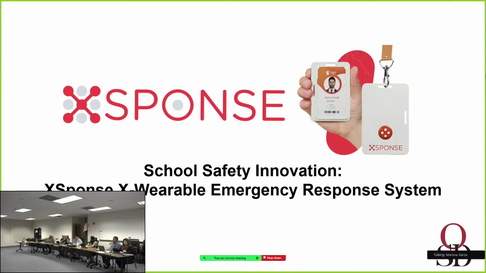 Othello board approves wearable panic-badge system to meet Alyssa's Law requirements