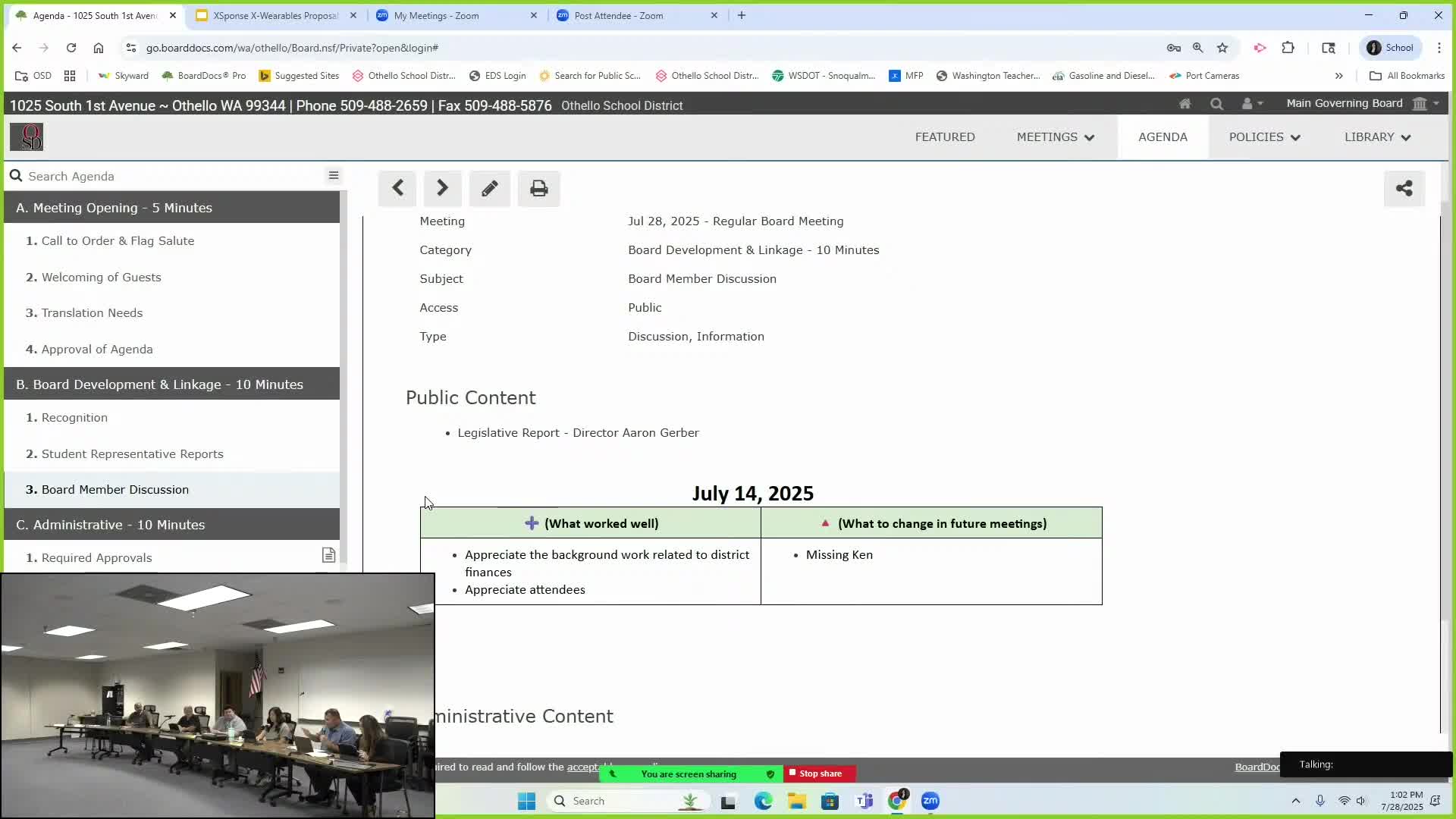 District plans audio upgrades and campus fencing at Othello High School to improve events and safety