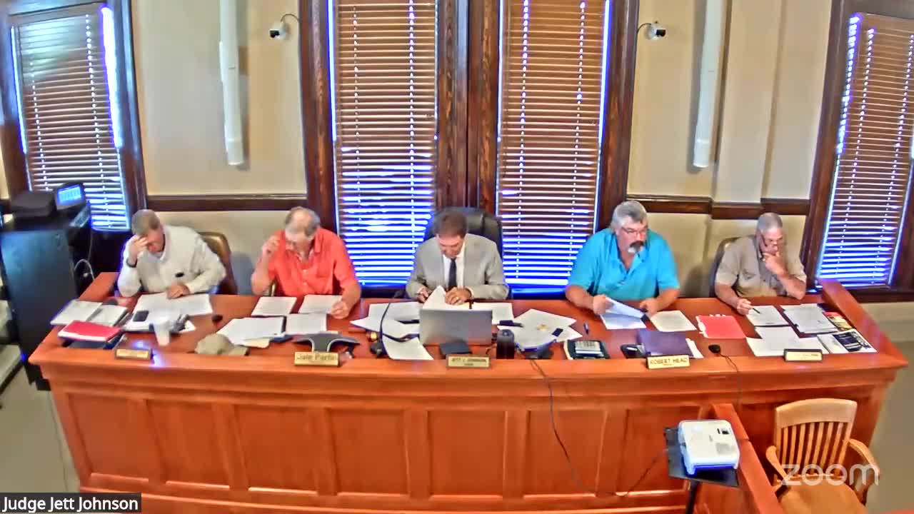 Commissioners approve 60-month lease for sheriff’s office copiers at prior contract rate