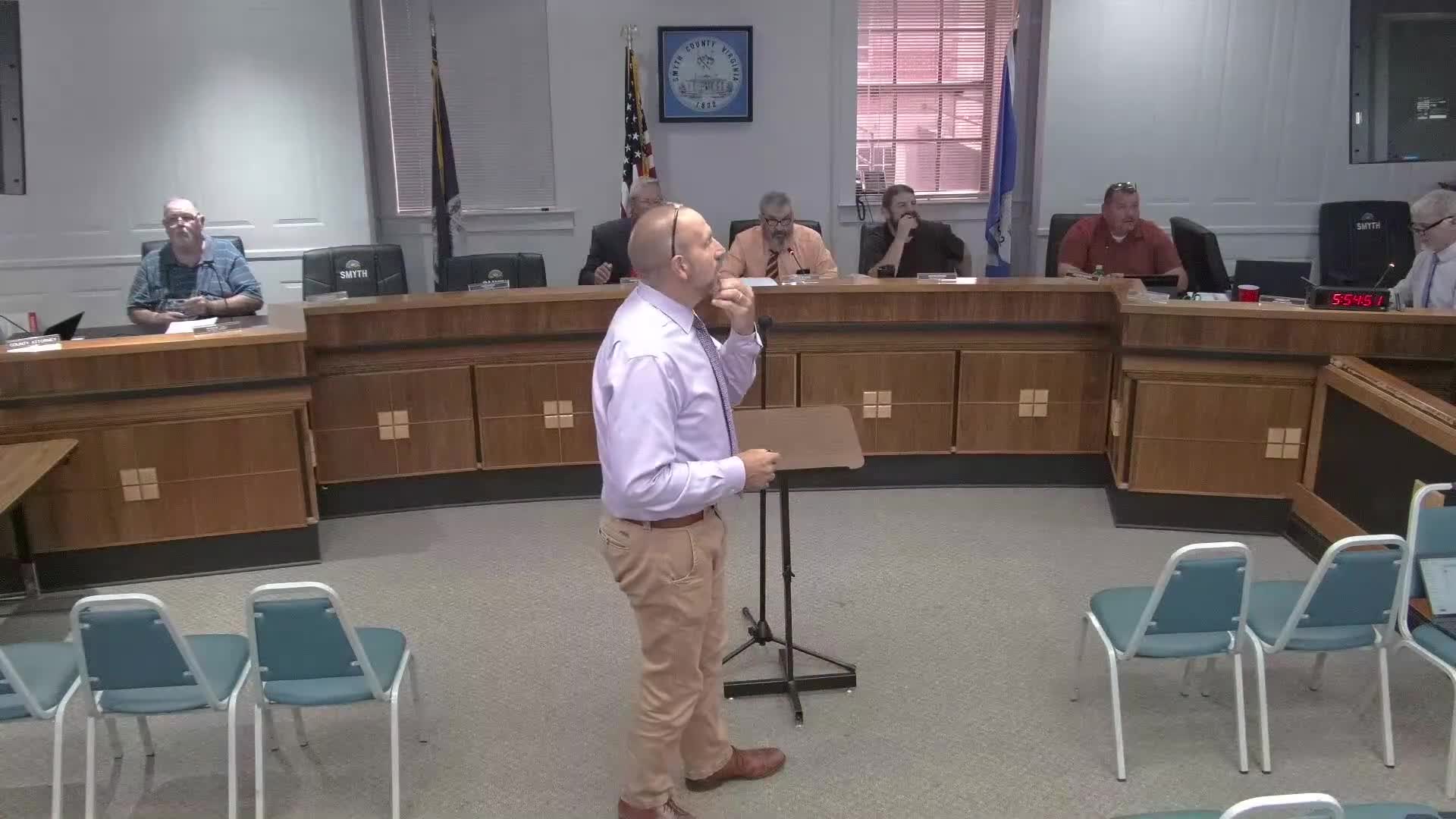 Supervisors back engineers to design VRF replacement for failing courthouse HVAC; phased approach recommended