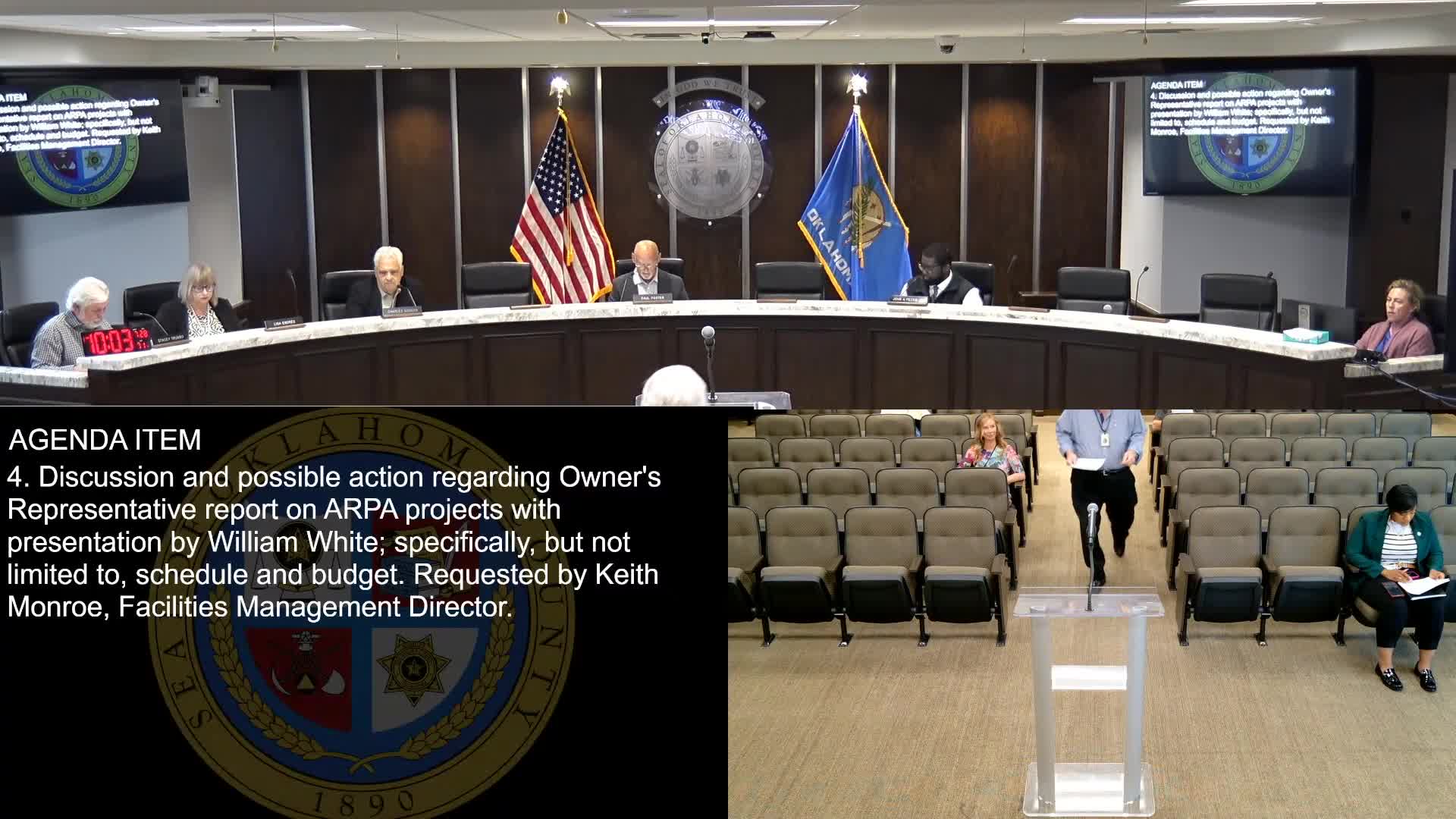 Advisory board hears courthouse elevator timeline, ICB and annex ARPA project updates