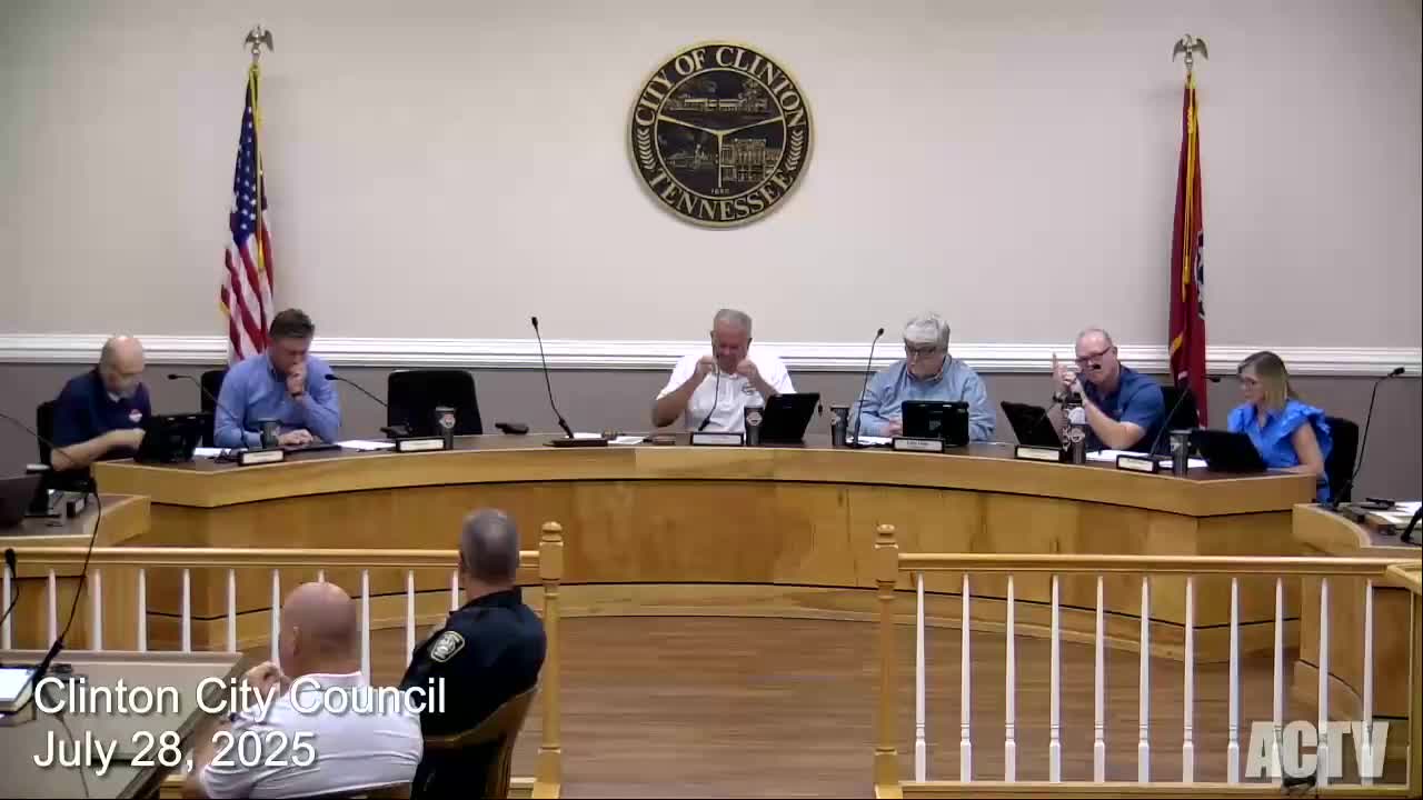 Clinton City Council Approves Tax Rate and New Zoning Standards for Gateway Overlay District