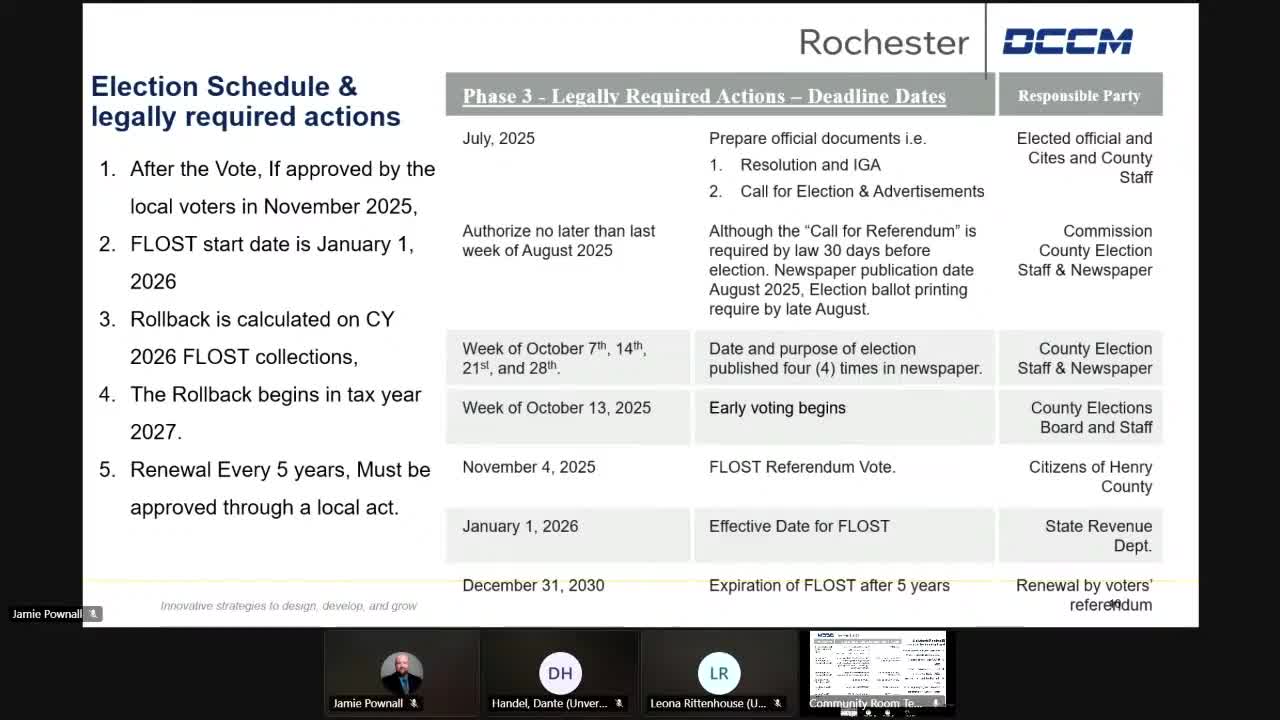 City Council Prepares Educational Campaign for November Property Tax Rollback Vote