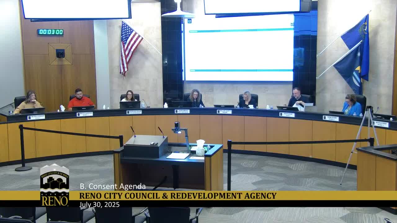 Reno Council Discusses Sternberg Light Replacement Amid Safety Concerns